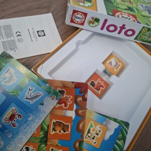 Játék Lottó Educa 24 db állatkával - Image 2
